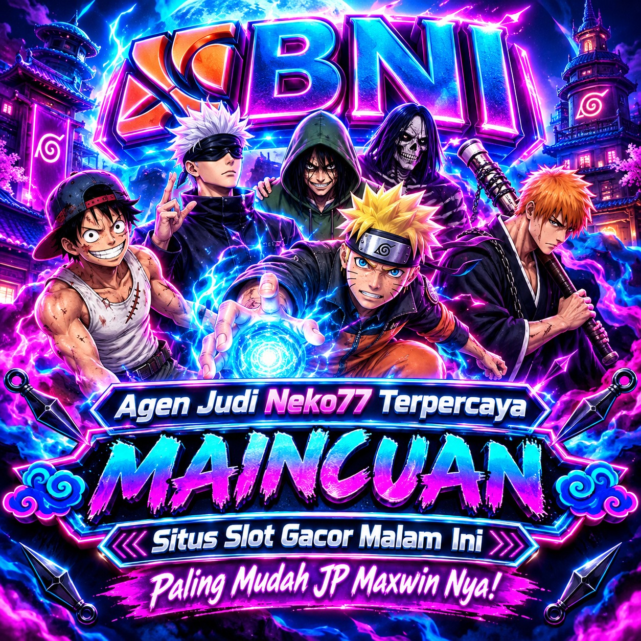 BNI # MAINCUAN & Neko77 Menciptakan Game (Slot Gacor) Hari Ini Terbaru in Medan